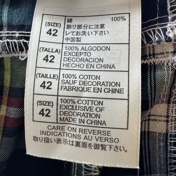 NWT Walt Disney World Cruise Line Patchwork Shorts Men’s 42 Mickey Embroidered - Picture 7 of 15